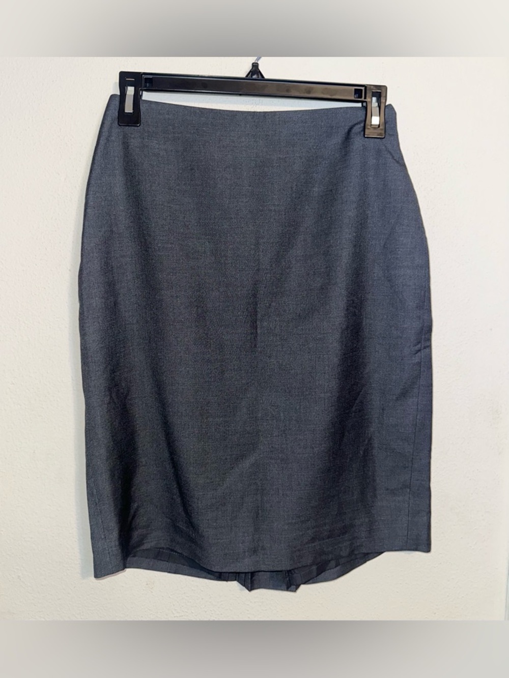 Ann Taylor Charcoal Gray Pencil Skirt